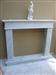 White marble fireplace - 1000 Euro